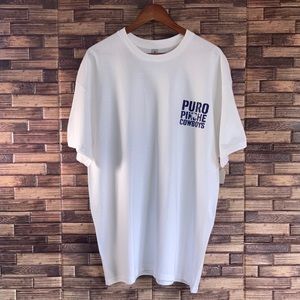 NWT 100% Cotton Gildan Heavy Cotton White Graphic T “ Homies” Dallas Cowboys